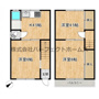 長尾家具町5丁目戸建　賃貸の間取り
