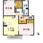 グリーンゲイブルズＢ棟B207の間取り