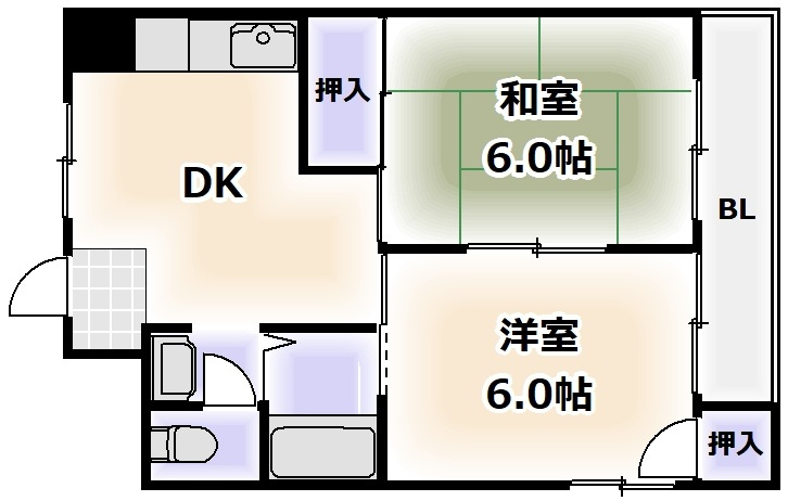 間取り：227104307736