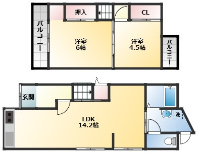 間取り：227098455143