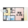 レオンヴァリエ天王寺北　仲介手数料無料の間取り