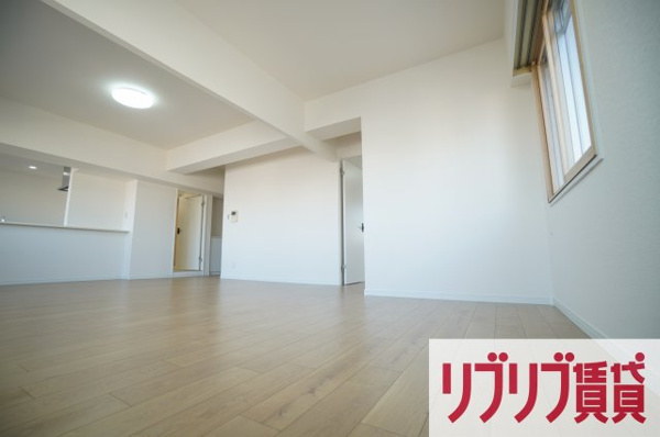 白樺フラッツの居間