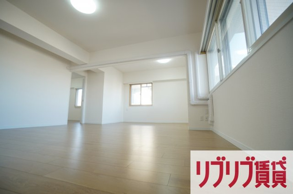 白樺フラッツの居間