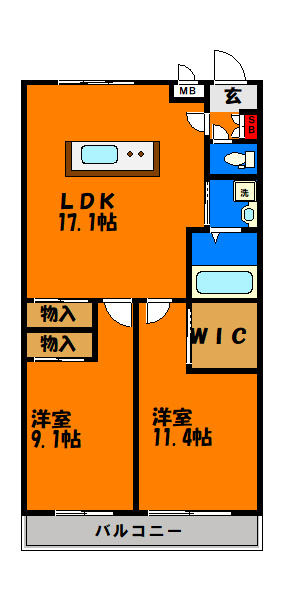 間取り：212054661596