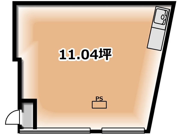 【オネストビルの間取り】