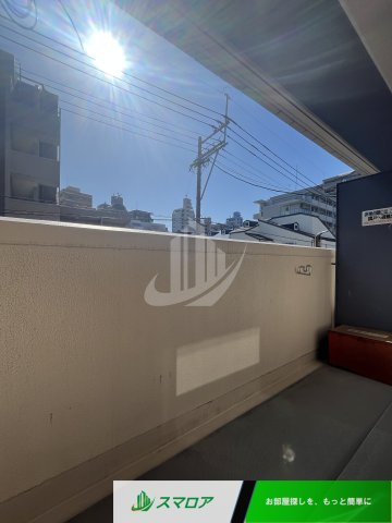 福岡市南区大楠のマンションのバルコニー