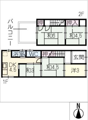 間取り：221015303683