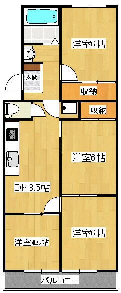 高松市桜町1丁目 5階建 築43年のイメージ