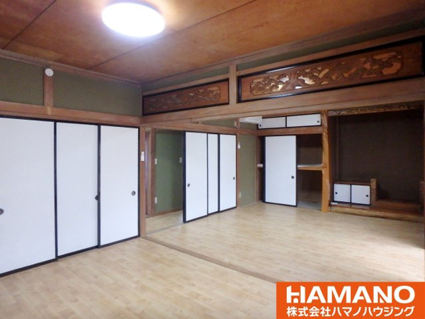 【折本戸建ての内装】