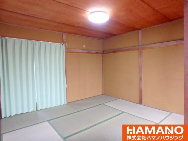 【折本戸建ての和室】