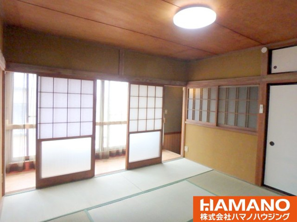 【折本戸建ての和室】