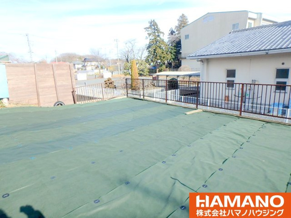 【折本戸建ての庭】