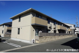 パークハイムB棟の外観