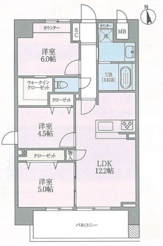 間取り：211064107262