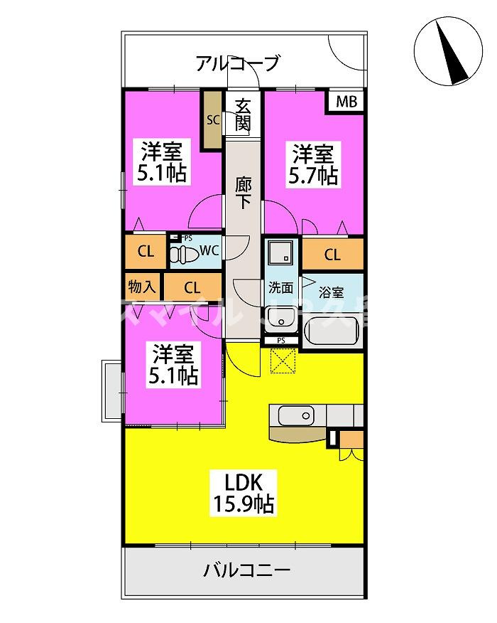 間取り：240037930400