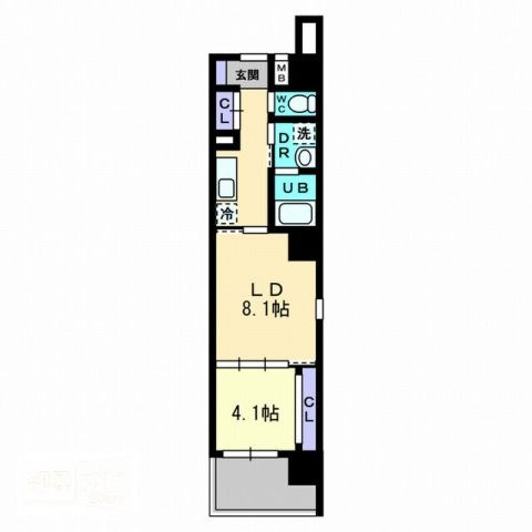 高松市磨屋町 11階建 築13年のイメージ