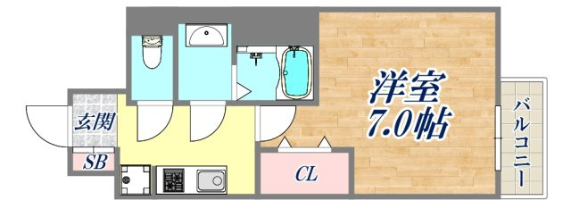 ファーストフィオーレ尼崎グランウエストの間取り
