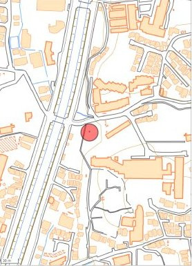 【奈良市富雄北3丁目土地の地図】