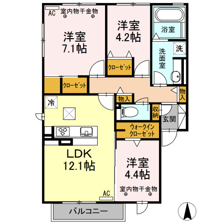 間取り：222020021107