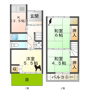 山手３丁目貸家の間取り