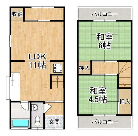 間取り：227102600499