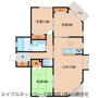 静岡市葵区安東のアパートの間取り