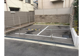 リーフクリエイトフィールシティ駐車場の外観