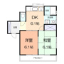 サンハイツ小山の間取り