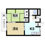 宮東マンションの間取り