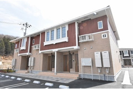 安達郡大玉村大山のアパートの外観