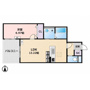 Peaceful is 南田辺の間取り