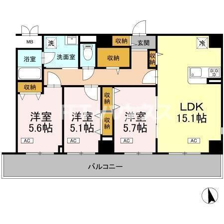 間取り：212058611087