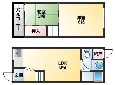 間取り：227103603480