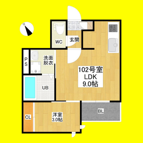 間取り：223040408080