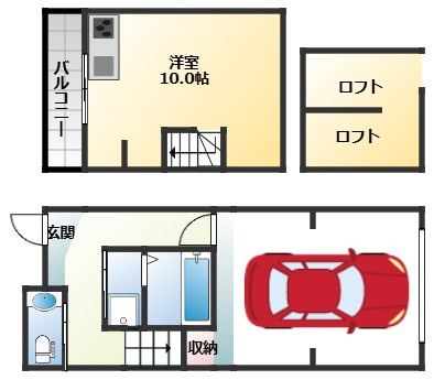 間取り：227103899462