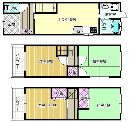 間取り：227103846684