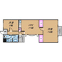 芦屋市朝日ケ丘町のマンションの間取り