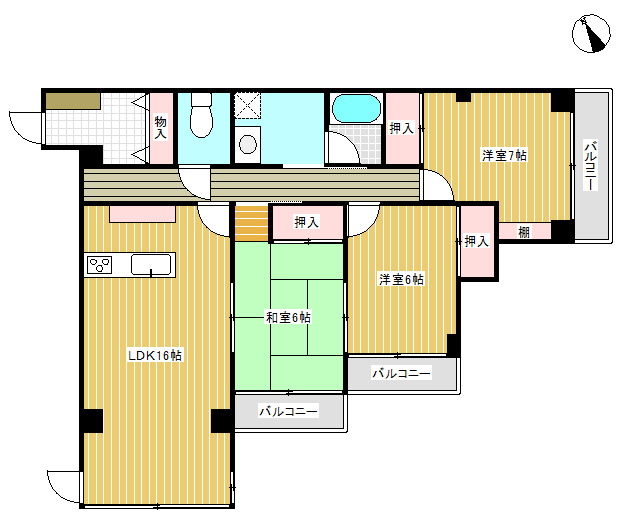 間取り：208018927459