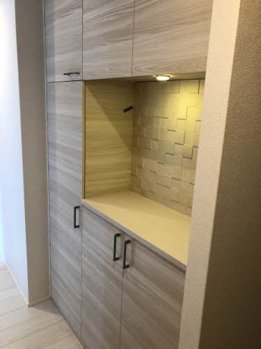 【ベレオ２２の玄関】