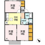 ガーデンヴィレッジ　A棟の間取り