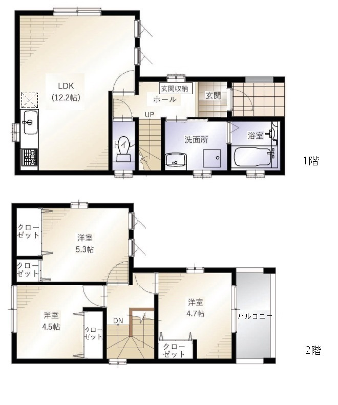 間取り：227102368722