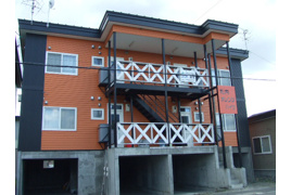 札内オレンジハイツの外観