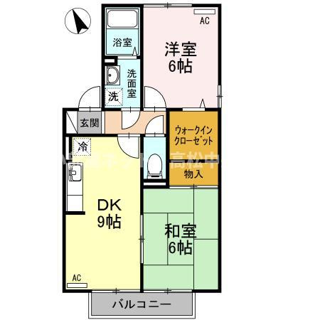 カメリアハイツ B棟のイメージ