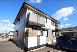 グリーンハイツＡの外観