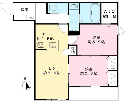 間取り：211064410878