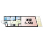 アウラ新深江　仲介手数料0円の間取り