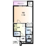 フジパレス河内花園Ⅴ番館の間取り