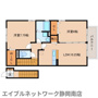 藤枝市高柳のハイツの間取り