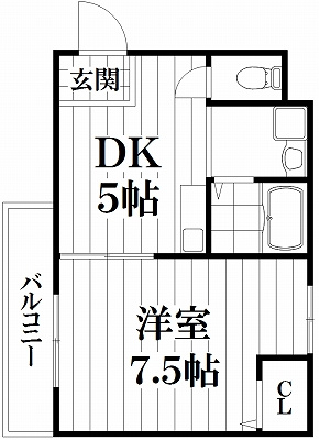 ヴィ・シャルムの間取り