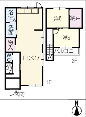 薬師寺7丁目貸家のイメージ